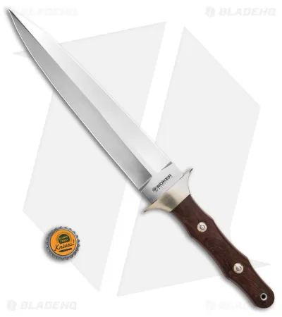 Boker Arbolito Colmillo Fixed Blade Dagger Knife Guayacan Wood (10.7" Satin) 4 Boker Arbolito Colmillo Fixed Blade Dagger Knife Guayacan Wood (10.7" Satin) - Image 4