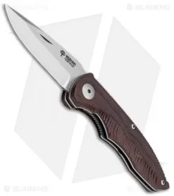Boker Arbolito Gemini 42 Liner Lock Knife Guayacan (3.5" Satin) 01BA003G