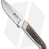 Boker Arbolito Stag Hunter Fixed Blade Knife Stag (3.5" Satin) 02BA319H