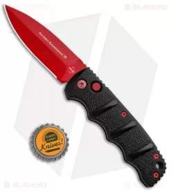 Boker Black Widow Kalashnikov Dagger Automatic Knife (3.25" Red D2) -Knife Shop Boker Black Widow Kalashnikov Dagger Auto Red 01KALS44NSOI BHQ 92706 jr bottlecap update