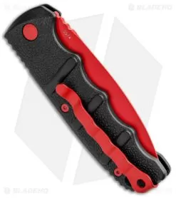 Boker Black Widow Kalashnikov Dagger Automatic Knife (3.25" Red D2) -Knife Shop Boker Black Widow Kalashnikov Dagger Auto Red 01KALS44NSOI BHQ 92706 jr side