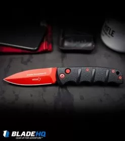 Boker Black Widow Kalashnikov Dagger Automatic Knife (3.25" Red D2) -Knife Shop Boker Black Widow Kalashnikov Dagger Automatic Knife Red BHQ92706 kp steel web