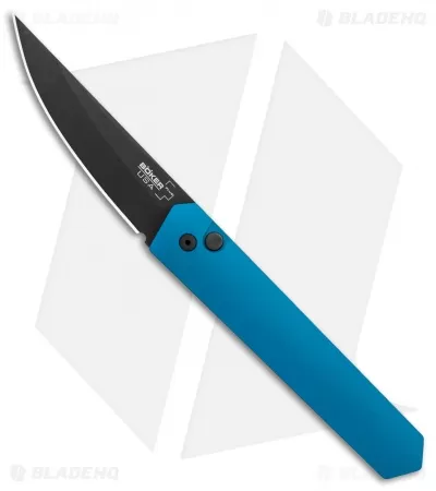 Boker Burnley Kwaiken Automatic Knife Blue (3.5" Black) Pro-Tech 1 Boker Burnley Kwaiken Automatic Knife Blue (3.5" Black) Pro-Tech