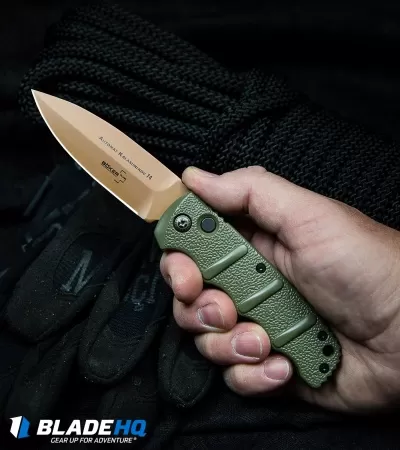 Boker Desert Warrior Kalashnikov Dagger Knife OD Green (3.25" Copper AUS 8) 4 Boker Desert Warrior Kalashnikov Dagger Knife OD Green (3.25" Copper AUS 8) - Image 4