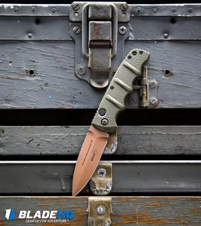 Boker Desert Warrior Kalashnikov Dagger Knife OD Green (3.25" Copper AUS 8) 7 Boker Desert Warrior Kalashnikov Dagger Knife OD Green (3.25" Copper AUS 8) - Image 7