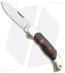 Boker Junior Scout Spear Point Lockback Knife Desert Ironwood (2.6" Damascus)