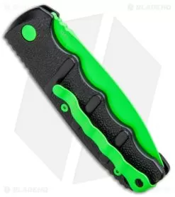 Boker Green Mamba Kalashnikov Dagger Automatic Knife (3.25" Electric Green D2) -Knife Shop Boker Kalashnikov Black Widow Green jr side