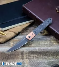 Boker Kwaiken Flipper Knife Marble Carbon Fiber/Copper (3.5" Smokewash) 9 Boker Kwaiken Flipper Knife Marble Carbon Fiber/Copper (3.5" Smokewash) -Knife Shop Boker Kwaiken Flipper Knife Marble Carbon Fiber Copper Smokewash BHQ77842 kp old wood books web