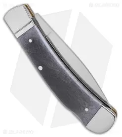 Boker Lockback Gentleman's Knife Smooth Gray Bone (2.9" Polish) -Knife Shop Boker Lockback Gentlemans Knife Smooth Gray Bone BHQ 146632 td side