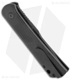 Boker Lundquist Alluvial Automatic Knife Black (3" Black) 6 Boker Lundquist Alluvial Automatic Knife Black (3" Black) -Knife Shop Boker Lundquist Alluvial Auto Black Aluminum Black BHQ 125068 jr side