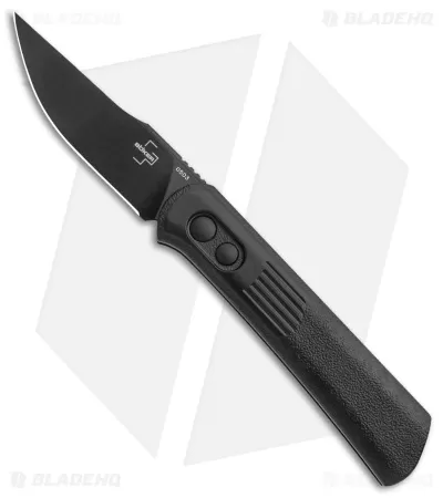 Boker Lundquist Alluvial Automatic Knife Black (3" Black) 1 Boker Lundquist Alluvial Automatic Knife Black (3" Black)