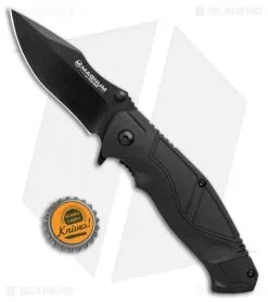 Boker Magnum Advance Pro Liner Lock Knife Black (3.125" Black) 9 Boker Magnum Advance Pro Liner Lock Knife Black (3.125" Black) -Knife Shop Boker Magnum Advance Pro LL Black Black 01RY305 BHQ 98579 jr bottlecap