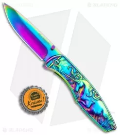 Boker Magnum Anna's Rainbow Unicorn Frame Lock Knife (3.5" Spectrum) 01MB231 7 Boker Magnum Anna's Rainbow Unicorn Frame Lock Knife (3.5" Spectrum) 01MB231 -Knife Shop Boker Magnum Annas Rainbow Unicorn FL Rainbow 01MB231 BHQ 118405 jr bottlecap