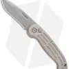 Boker Magnum Drop Point Automatic Knife Champagne (3.25" Bead Blast) 01BO007