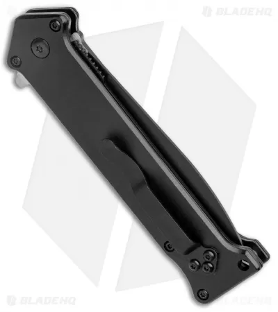 Boker Magnum Intricate Spring Assisted Knife Black Aluminum (3.5" Two-Tone) 3 Boker Magnum Intricate Spring Assisted Knife Black Aluminum (3.5" Two-Tone) - Image 3