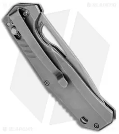 Boker Magnum K2 Ambi-Lock Folding Knife Gray (3.375" Stonewash) 01RY848 -Knife Shop Boker Magnum K2 Ambi Lock Gray SW 01RY848 BHQ 90327 jr side