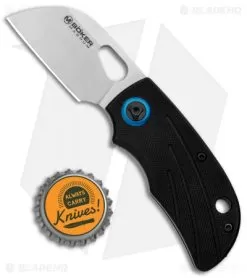 Boker Magnum Lil Lambfoot Frame Lock Knife Black G10 (2" Satin) 01SC081 -Knife Shop Boker Magnum Lil Lambfoot FL Black G 10 Satin 01SC081 BHQ 120668 jr bottlecap
