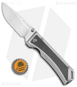 Boker Magnum Metal Frame Lock Knife Gray G-10 (3.4" Satin) 01MB704 -Knife Shop Boker Magnum Metal FL Gray G 10 Satin 01MB704 BHQ 71469 jr bottlecap 2