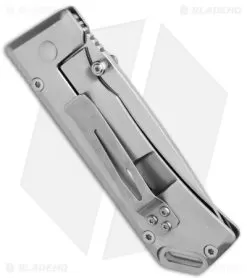 Boker Magnum Metal Frame Lock Knife Gray G-10 (3.4" Satin) 01MB704 -Knife Shop Boker Magnum Metal FL Gray G 10 Satin 01MB704 BHQ 71469 jr side