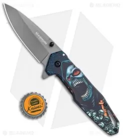 Boker Magnum Screaming Skull Frame Lock Knife (3.3" Gray) 01MB230 7 Boker Magnum Screaming Skull Frame Lock Knife (3.3" Gray) 01MB230 -Knife Shop Boker Magnum Screaming Skull FL Black 01MB230 BHQ 118399 jr bottlecap