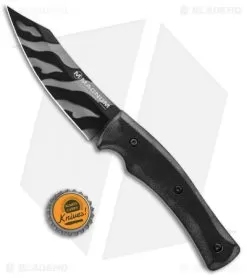 Boker Magnum Tiger Lily Trapper Fixed Blade G-10 (4.6" Tiger Stripe) 02RY088 -Knife Shop Boker Magnum Tiger Lily Trapper G 10 Tiger Stripe 02RY088 BHQ 102967 jr bottlecap
