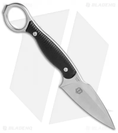 Boker Plus Accomplice Fixed Blade Knife Black G-10 (3.1" Satin) 2 Boker Plus Accomplice Fixed Blade Knife Black G-10 (3.1" Satin) - Image 2