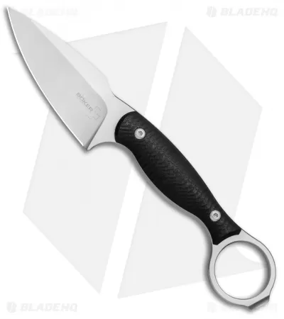 Boker Plus Accomplice Fixed Blade Knife Black G-10 (3.1" Satin) 1 Boker Plus Accomplice Fixed Blade Knife Black G-10 (3.1" Satin)