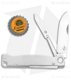 Boker Plus Atlas Slip Joint 2-in-1 Multi-Tool (2.9" Stainless Steel) 01BO854 -Knife Shop Boker Plus Atlas SJ Multi Tool Gray Steel BHQ 118383 jr bottlecap