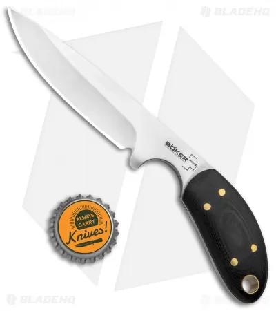 Boker Plus Pocket Knife Fixed Blade Black G-10 (3.375" Satin) 02BO522 4 Boker Plus Pocket Knife Fixed Blade Black G-10 (3.375" Satin) 02BO522 - Image 4