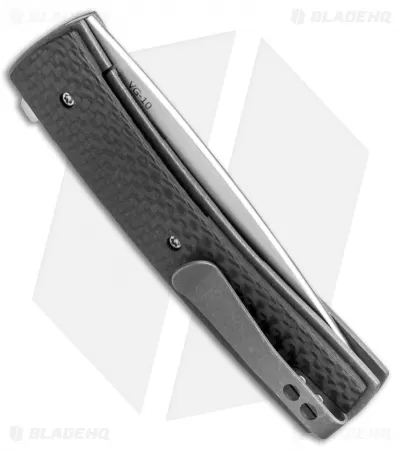Boker Plus Brad Zinker FR Titanium Liner Lock Knife Carbon Fiber (2.8" Satin) 3 Boker Plus Brad Zinker FR Titanium Liner Lock Knife Carbon Fiber (2.8" Satin) - Image 3