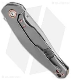 Boker Plus Collection 2022 Jens Anso Ti Frame Lock Fat Carbon CF (3.4" Satin) -Knife Shop Boker Plus Collection 2022 Jens Anso Ti FL Fat Carbon CF Copper Satin BHQ 139157 jr side