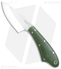Boker Plus Easedrop Fixed Blade Knife Green G-10 (3" Polish) 02BO008