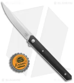 Boker Plus Kwaiken Air Mini Liner Lock Knife Black G-10 (3" Satin) 01BO324 -Knife Shop Boker Plus Kwaiken Air Mini LL Black G 10 Satin 01BO324 BHQ 131465 jr bottlecap