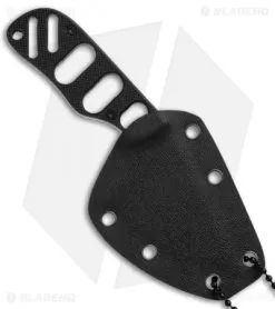 Boker Plus SFB Fixed Blade Neck Knife Black G-10 (2.25" Satin) 02BO321 -Knife Shop Boker Plus SFB Neck Knife Black G 10 Satin 02BO321 BHQ 71450 jr sheath