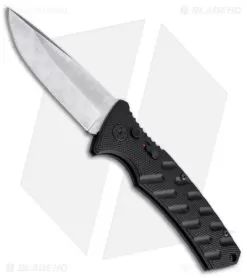 Boker Plus Strike Drop Point Automatic Knife (3.25" Damascus)
