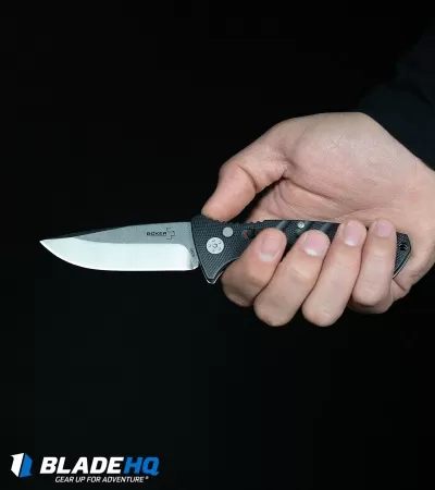 Boker Strike Desert Warrior Automatic Knife OD Green (3.25" D2 Copper) 6 Boker Strike Desert Warrior Automatic Knife OD Green (3.25" D2 Copper) - Image 6