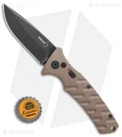 Boker Plus Strike Drop Point Automatic Knife Coyote Brown (3.25" Black SW) 11 Boker Plus Strike Drop Point Automatic Knife Coyote Brown (3.25" Black SW) -Knife Shop Boker Plus Strike drop point coyote brown black sw BHQ 67882 er bottlecap jr