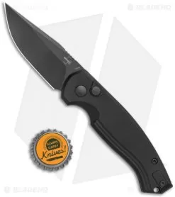 Boker Plus Vox Karakurt Automatic Knife Black Aluminum (3" Black) 01BO365 7 Boker Plus Vox Karakurt Automatic Knife Black Aluminum (3" Black) 01BO365 -Knife Shop Boker Plus Vox Karakurt Auto Black Aluminum Black BHQ 120632 jr bottlecap