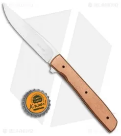 Boker Plus Zinker Urban Trapper Knife Copper (3.5" Stonewash) -Knife Shop Boker Plus Zinker Urban Trapper Copper SW 01BO717SOI BHQ 113591 jr bottlecap