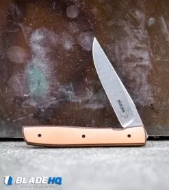 Boker Plus Zinker Urban Trapper Knife Copper (3.5" Stonewash) -Knife Shop Boker Plus Zinker Urban Trapper Knife Copper Stonewash BHQ 113591 kp post web