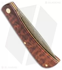 Boker Rangebuster Slip Joint Knife Snakewood (3" Damascus) 6 Boker Rangebuster Slip Joint Knife Snakewood (3" Damascus) -Knife Shop Boker Rangebuster SJ Snakewood Damascus 01RY141DAM BHQ 111688 jr side