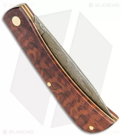 Boker Rangebuster Slip Joint Knife Snakewood (3" Damascus) 3 Boker Rangebuster Slip Joint Knife Snakewood (3" Damascus) - Image 3