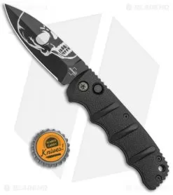 Boker Skull Kalashnikov Dagger Automatic Knife (3.25" Black D2) -Knife Shop Boker Skull Kalashnikov Dagger Auto Black D2 BHQ 48870 jr bottlecap