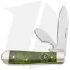 Boker Swell-End Jack Traditional Pocket Knife Green Curly Birch (2.6" Satin)