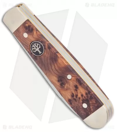 Boker Swell-End Jack Traditional Pocket Knife Thuya Wood (2.6" Satin) 2 Boker Swell-End Jack Traditional Pocket Knife Thuya Wood (2.6" Satin) - Image 2