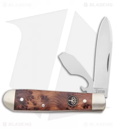 Boker Swell-End Jack Traditional Pocket Knife Thuya Wood (2.6" Satin) 1 Boker Swell-End Jack Traditional Pocket Knife Thuya Wood (2.6" Satin)