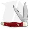 Boker Lockback Gentleman's Knife Smooth Red Bone (2.8" Polish)