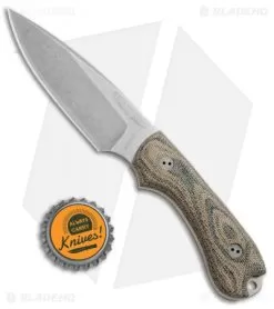Bradford Knives Guardian3 Fixed Blade 3D Camo Micarta (3.5" False Edge/M390/SW) -Knife Shop Bradford Guardian3 False Edge SW 3D Micarta Camo 3FE 109 BHQ 68209 jr bottlecap