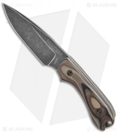 Bradford Knives Guardian3 Fixed Blade G-Wood (3.6" False Edge/M390/Nimbus) 2 Bradford Knives Guardian3 Fixed Blade G-Wood (3.6" False Edge/M390/Nimbus) - Image 2