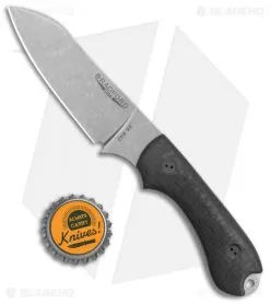 Bradford Guardian3 Sheepsfoot Fixed Blade Knife 3D Carbon Fiber (3.5" SW M4) -Knife Shop Bradford Knives 3D CF Guardian 3 Sheepsfoot SW BHQ 135566 jr bottlecap